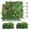 green 1, variant on Artificial Grass Wall Panels,20"x 20" Artificial Plant Wall Panels Fake Greenery Leaf Hedge for Outdoor,Indoor,12 Pack