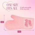 thumbnail image 2 of Paris Hilton - Juego de Manoplas para Horno con diseño icónico Que es Caliente, Resistentes al Calor con agarres de Silicona con Textura Antideslizante, Juego de 2 Piezas, Color, 2 of 7