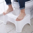 thumbnail image 2 of Mutlu Home Goods Original Toilet Stool For Natural Squat Body Standard White 8 Inch, 2 of 2