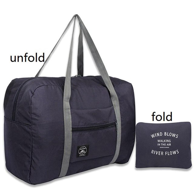 Bolsa de viaje Bidobibo para hombre y mujer, impermeable, expandible, para gimnasio, para fin de semana, con funda para carrito y bolsillo impermeable, gran capacidad.