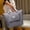 Gray, variant on VANLOFE Shoulder Pack/Handbag Expandable Gym Bags, Duffle Bags For Sports And Weekend Travel, Large Capacity Lightweight Overnight Bags For Men And Women, Travel Duffel Bags, Sports Tote Bag