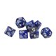 thumbnail image 1 of Dados poliédricos numéricos Bling Bling juego de 4 Dados poliédricos blancos grandes, 1 of 12
