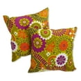 thumbnail image 2 of Blazing Needles 9910-S2-REO-41 9910-S2 Throw Pillow, 18", Farrington Terrace Grenadine, 2 of 4