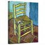 Vangogh "Vincent's Chair" Wrapped Canvas Art