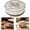 Grey, variant on Rotating Snack Tray with Lid, 10.23" Plastic Divided Serving Dishes, Round Appetizer Platter, 7 Compartments Food Storage Organizer for Dried Fruits, Nuts, Candies, Veggie, Cookies(B)