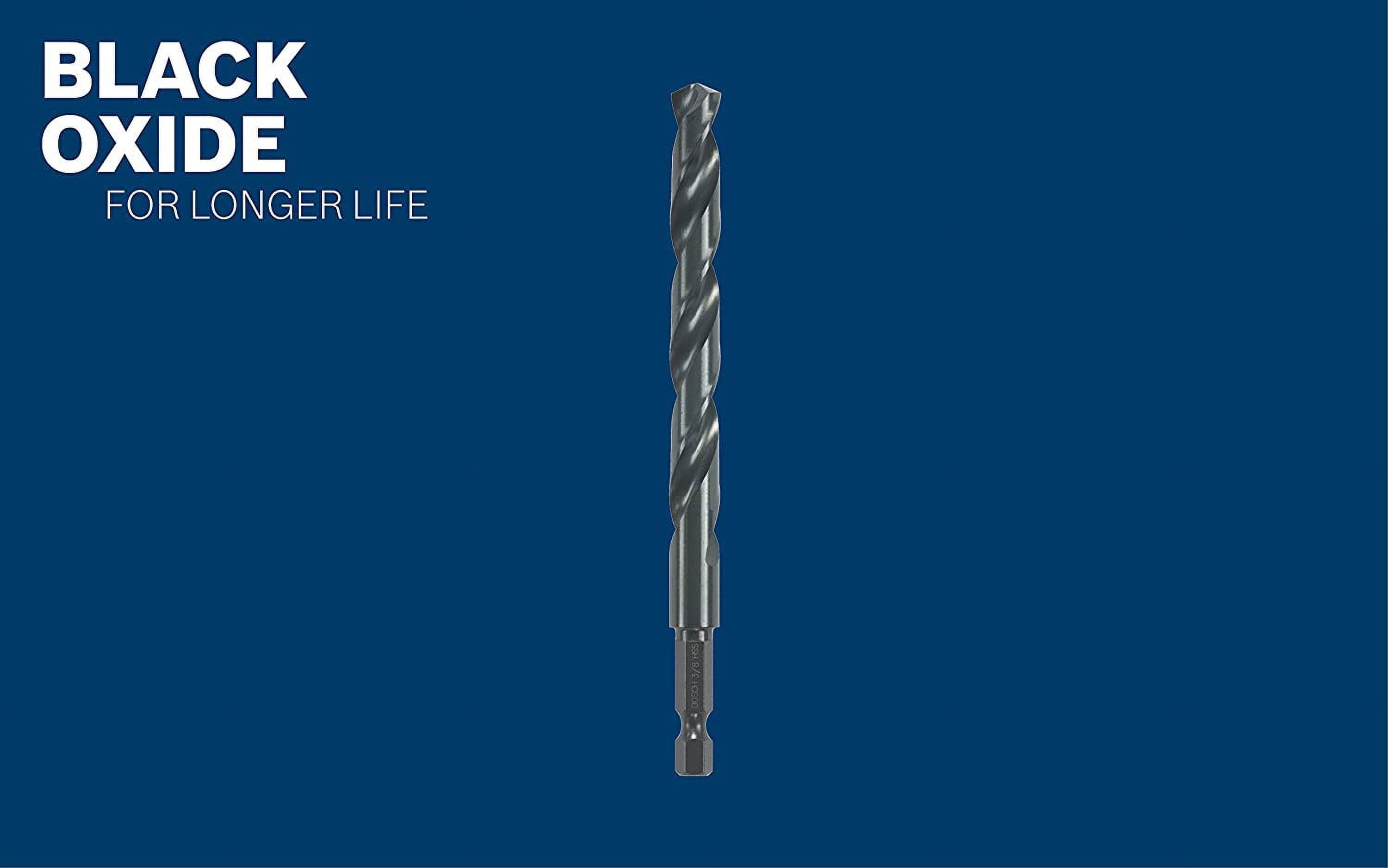 FRKSMD-BOSCH BL2135IM 1/8 In. x 2-3/4 In. Impact Tough Black Oxide Drill Bit (Pack of 2)