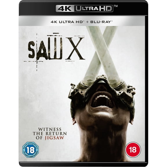 Saw X (4K Ultra HD) Tobin Bell Shawnee Smith Michael Beach Synnove Macody Lund Renata Vaca
