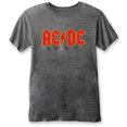 thumbnail image 1 of AC/DC - Camiseta Classic Burnout de Algodón para Adultos Unisex (Gris), 1 of 2