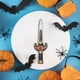 thumbnail image 4 of Decoraciones de Halloween, espada de Halloween, hacha, espada de espuma, armas de utilería, apariencia de metal, accesorios de leñador para decoraciones de fiesta de disfraces de Halloween, divertido, 4 of 6
