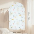 thumbnail image 4 of Unique Bargains 5 Pcs Dustproof Zipper Garment Bag for Closet Clear 47.24"x23.62", 4 of 6