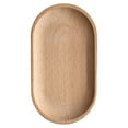 thumbnail image 1 of Toystoory para servir Utensilios de cocina Artesanía Forma ovalada Accesorios decorativos para el hogar Bandeja de alimentos Palé de Organizadores de utensilios de cocina, 1 of 6