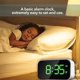 thumbnail image 5 of Reloj despertador Digital electrónico inteligente mecánico LED de tiempo escritorio dormitorio gran número reloj de regalos verde Colco Despertador digital, 5 of 8