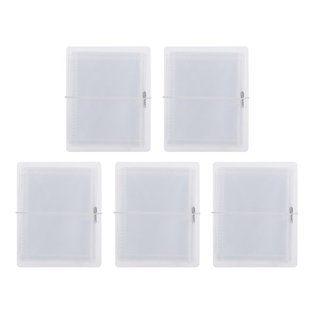 Soporte Tarjeta Imagen Álbum Fotos Transparente 5pcs 12 Cuadrículas para Almacenamiento
