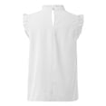 thumbnail image 4 of Chandails pour Femmes T-Shirt à Col Roulé pour Femmes Polyester Manches Longues Vêtements Athlétiques pour Femme Superposition Manches Longues T Manches Longues Compression Ensemble pour Femmes Chemise Hauts pour Femmes Manches Courtes Décontracté T-Shirt pour Femmes, 4 of 4