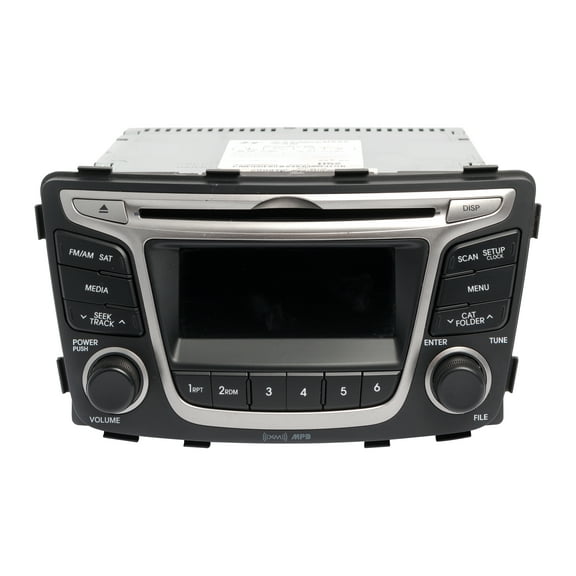Restored 20152017 Hyundai Accent AM FM Radio SiriusXM Ready CD MP3 Player 961701R111RDR (Refurbished)
