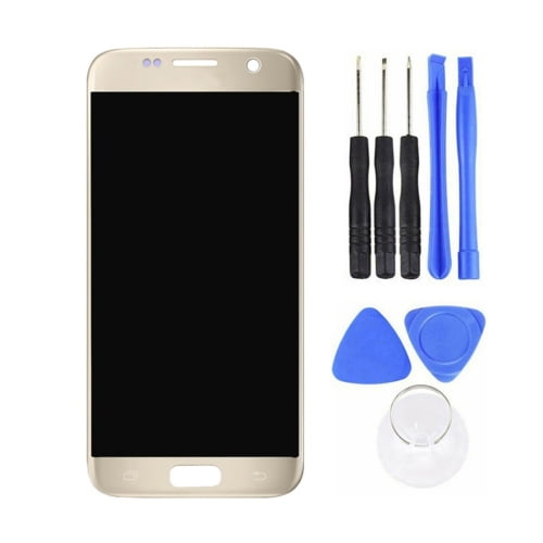 Grofry Durable Amoled Phone Screen Digitizer Replacement Tool Kit For Samsung Galaxy S7 White Walmart Com