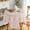 Pink, variant on European Style Dining Table Fabric Tea Table Fabric Fabric Small Round Table Bedside Table Lace Yarn Embroidered Tablecloth for Tea Party Reception Dinner Home Wedding Party Tableware Decor.