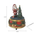 thumbnail image 2 of Polyresin Santa Music Box, 2 of 3