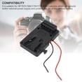 thumbnail image 3 of V Mount Battery Adapter Plate, Camcorder V Mount Battery Plate D Tap Output  for Broadcast Camera, 3 of 7
