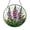 Acrylic 3.5 Inch, variant on Decorative Botanical Foxglove Glass Suncatcher