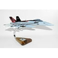 thumbnail image 4 of VFA-14 Tophatters (90th Anniversary) F/A-18E Model, Navy, 1/40th (18") Scale, Mahogany, Fighter, 4 of 8