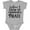 AC-Heather Grey, variant on Inktastic Pirate Future Childs Boys or Girls Baby Bodysuit
