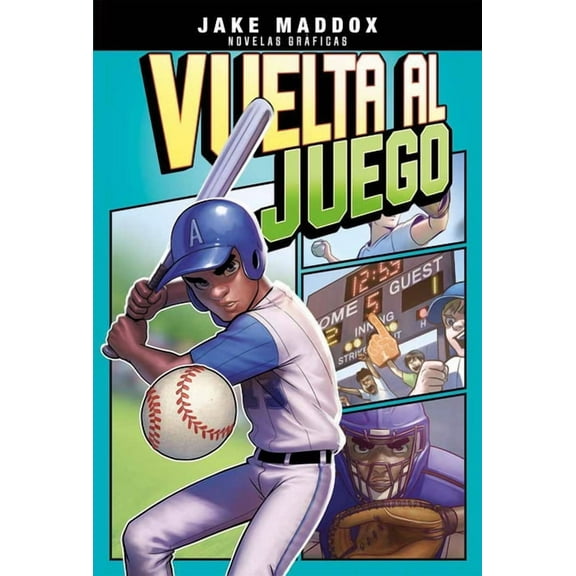 Jake Maddox Novelas Gráficas Vuelta Al Juego, (Paperback)