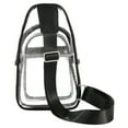 thumbnail image 4 of UPOUART 1Pack Transparent Chest Pack Clear Sling Bag for Climbing Portable Waterproof Square Sports Men Women, 4 of 8