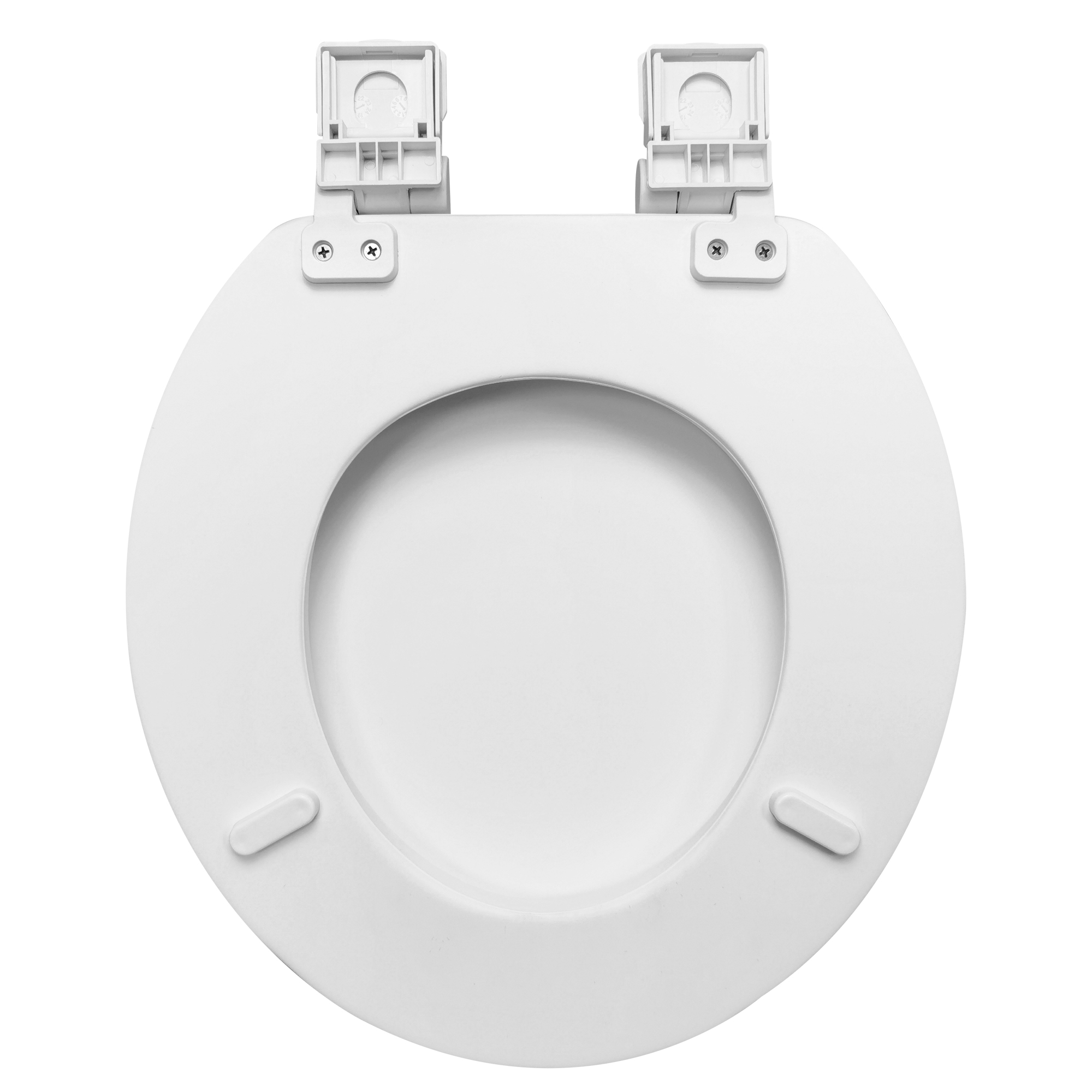 Mainstays Premium 17-Inch Molded Soft Toilet Seat, White photo 4