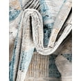thumbnail image 4 of Unique Loom Leipzig Collection Area Rug - Wagner (9' x 12' 2" Rectangle Blue/Beige), 4 of 7