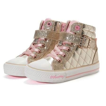 

Weestep Girls Toddler Little Kid Mid Top Casual Sneaker