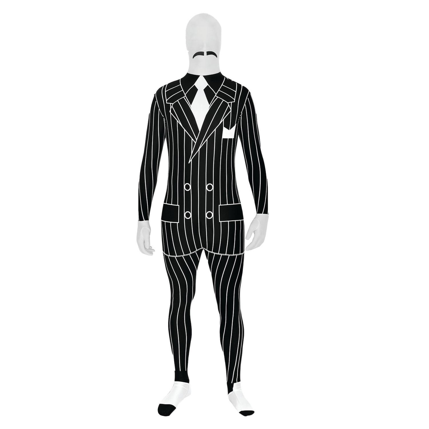 Men's Gangster Morphsuit Costume M