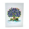 thumbnail image 2 of Jacaranda Tree Popup Card - 5x7 Inch Flower Card - Pop Up Tree, Paper Greetings Card | Best Paper Greetings 3D Pop Up Card For Birthday, Anniversary, Mothers Day and More, 2 of 8