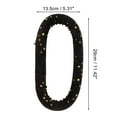 thumbnail image 4 of Unique Bargains 1pc Durable Star Hair Rollers for Women 11.42"x5.31" Black, 4 of 6