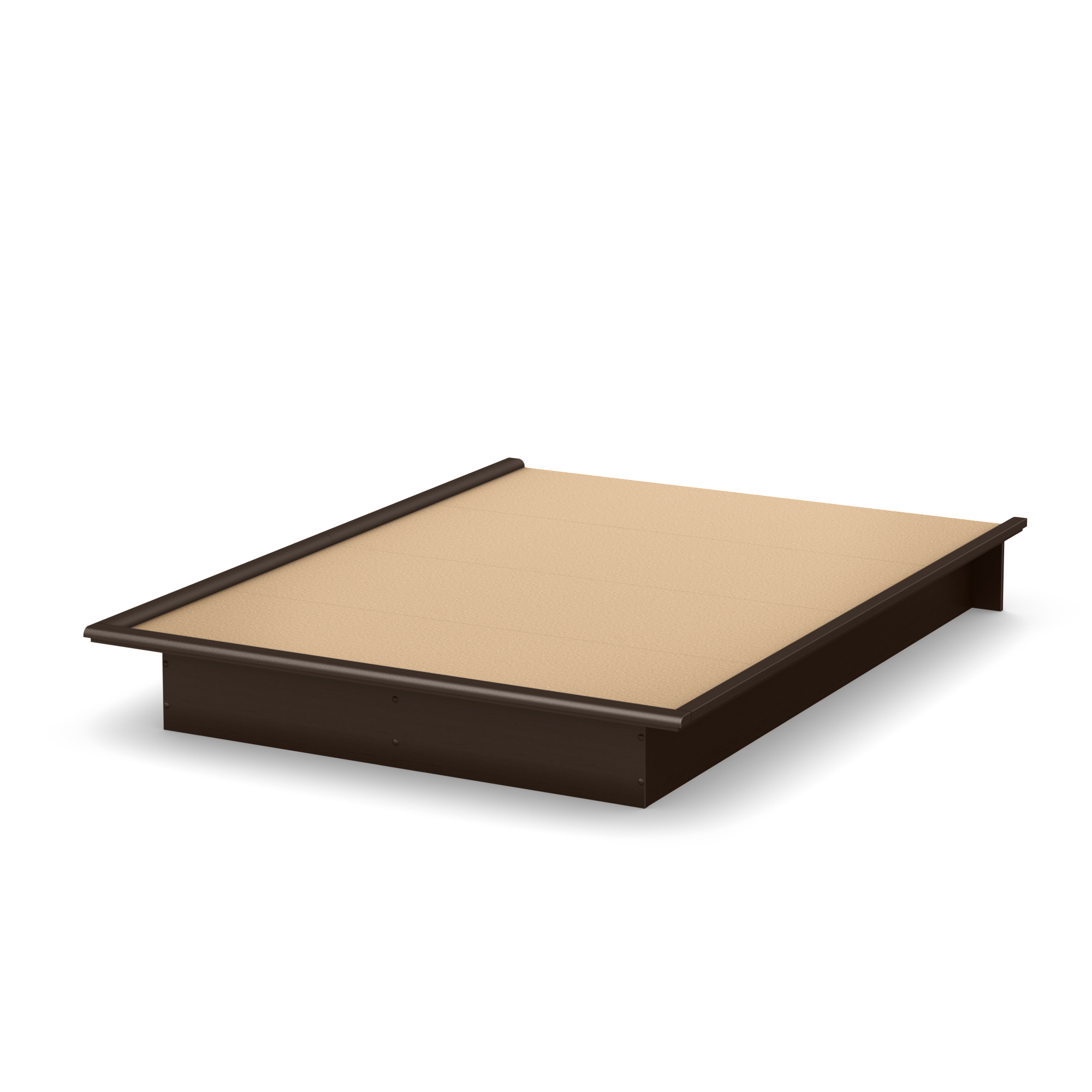 South Shore Basics Queen Platform Bed with Molding, 60'', Multiple Finishes - image 2 of 6