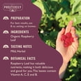 thumbnail image 3 of Positively Botanicals  Organic Raspberry Leaf, 24 K-cup Compatible Tea Pods, 3 of 5