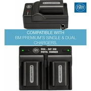 BM Premium NP-FH50 Battery for Sony Cyber-Shot DSC-HX1 DSC-HX100V DSC-HX200V HDR-TG5V Alpha DSLRA230 DSLRA290 DSLRA330 DSLRA380 DSLRA390 Cameras