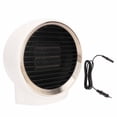 thumbnail image 2 of Ventilador De Calefacción Eléctrica, 95V-240V 1000W PP Portátil Y Calentador Eléctrico De Hardware Para Oficinas, Baños Y Dormitorios Blanco, 2 of 7