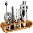 thumbnail image 1 of Kit 10PCS Cocktail Shaker Mixer Bartender Tool Stainless Steel 750ML, 1 of 4