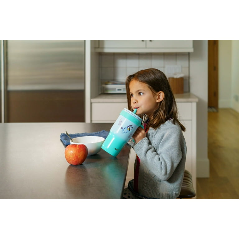 Zak Designs 18oz Bluey Kids Straw Handle Tumbler, Stainless Steel Vacuum Insulated Cruiser Tumbler with Silicone Straw Utilizing Leak-Proof Valve, Ombre - Walmart.com Zak Designs 18oz Bluey Kids Straw Handle Tumbler, Stainless Steel Vacuum Insulated Cruiser Tumbler with Silicone Straw Utilizing Leak-Proof Valve, Ombre - Walmart.com