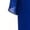 Blue, variant on Womens Plus Size Lace Stitching Pants Set Long Sleeve Top And Trousers Elegant Office Outfit
