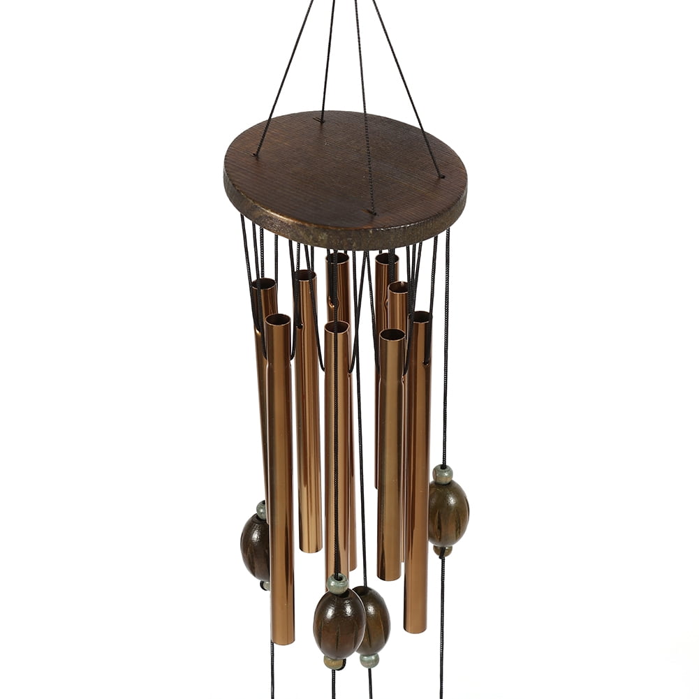 Window Wind Chimes,Vintage Style Tubes Windchime Church Bells Wind