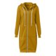 thumbnail image 4 of Chaquetas y abrigos casuales de manga larga con capucha para mujer, chaqueta de color liso, gruesa, de forro polar, informal, de invierno, con cremallera, manga larga, bolsillo, con capucha, suéter la, 4 of 6