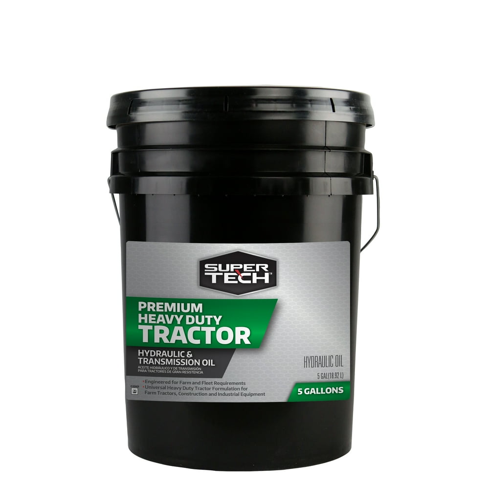 Super Tech Heavy Duty Tractor Hydraulic and Transmission Fluid, 5