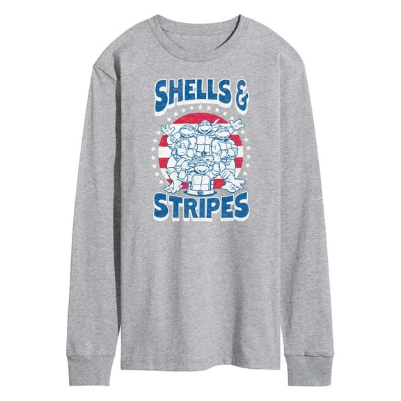 Teenage Mutant Ninja Turtles - Shells And Stripes - Men's Long Sleeve Tee