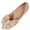 Khaki, variant on Women Walking Loafers Comfy Point Toe Flats for Spring Daily Solid Color Beige