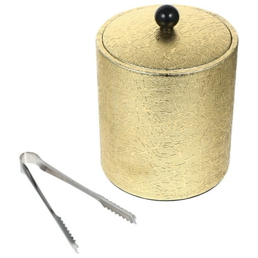 Melantax Stainless steel ice bucket thick champagne bucket wine bucket