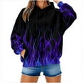 thumbnail image 6 of ShiShine Women's Colorful Graphic Hoodies Print Cool Sweatshirt Cool Design with Pocket, 6 of 9