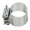 thumbnail image 4 of RANMEI 1Pc 304 Stainless Steel Butt Joint Band Muffler Exhaust Pipe Clamp Sleeve 2/2.25/2.5/2.75/3/4 Inch Exhaust Clamp, 4 of 9