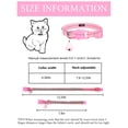 thumbnail image 5 of Mumup 1Pack Cat Collars for Girl Cats with Rhinestone Soft Velvet,Breakaway Cat Collars with Bell,Adjustable Safe Kitten Collar, 5 of 5